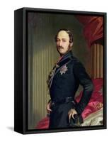 Portrait of Prince Albert 1859-Franz Xaver Winterhalter-Framed Stretched Canvas