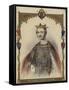 Portrait of Prince Albert as King Edward III-null-Framed Stretched Canvas