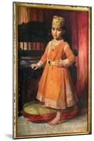 Portrait of Prince Albert, Eldest Son of the Maharaja Duleep Singh, 1870-George Richmond-Mounted Giclee Print