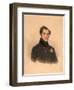 Portrait of Prince Alexander Fyodorovich Golitsyn (1796-186), 1838-Pyotr Fyodorovich Sokolov-Framed Giclee Print