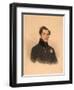 Portrait of Prince Alexander Fyodorovich Golitsyn (1796-186), 1838-Pyotr Fyodorovich Sokolov-Framed Giclee Print