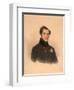 Portrait of Prince Alexander Fyodorovich Golitsyn (1796-186), 1838-Pyotr Fyodorovich Sokolov-Framed Giclee Print