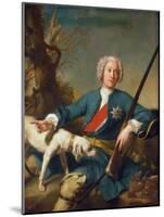 Portrait of Prince Alexander Kurakin (1697-174), 1728-Jean-Marc Nattier-Mounted Giclee Print