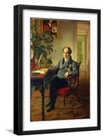 Portrait of Prince Alexander Nikolayevich Golitsyn (1773-184), 1840-Karl Pavlovich Briullov-Framed Giclee Print