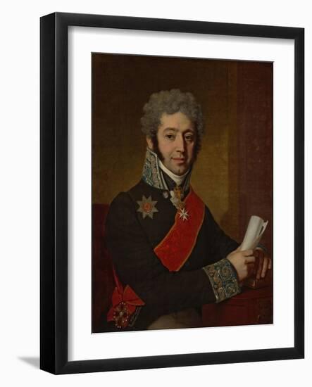 Portrait of Prince Alexei Alexeyevich Dolgoruky (1775-183), 1811-Vladimir Lukich Borovikovsky-Framed Giclee Print