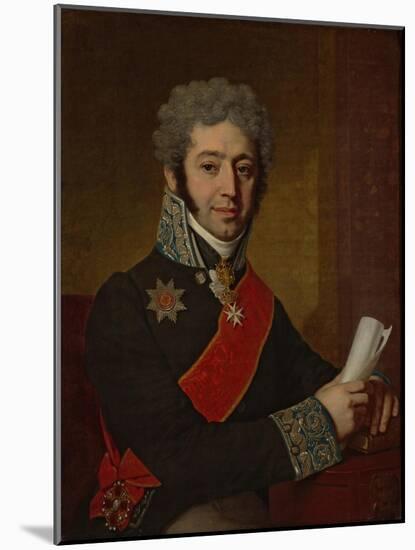 Portrait of Prince Alexei Alexeyevich Dolgoruky (1775-183), 1811-Vladimir Lukich Borovikovsky-Mounted Giclee Print