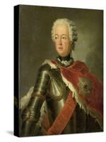 Portrait of Prince August Wilhelm of Prussia-Antoine Pesne-Stretched Canvas