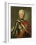Portrait of Prince August Wilhelm of Prussia-Antoine Pesne-Framed Art Print