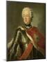 Portrait of Prince August Wilhelm of Prussia-Antoine Pesne-Mounted Art Print