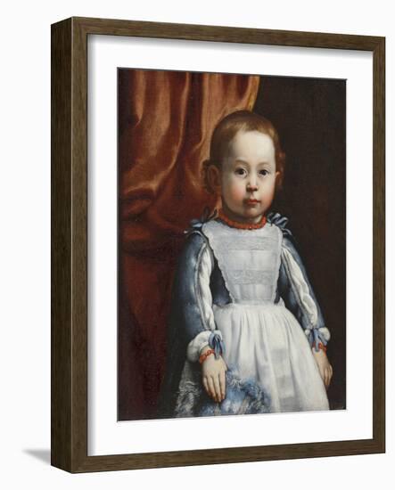 Portrait of Prince Augusto Chigi, 1664-Francisco de Zurbaran-Framed Giclee Print