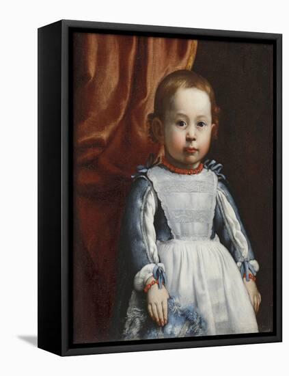 Portrait of Prince Augusto Chigi, 1664-Francisco de Zurbaran-Framed Stretched Canvas