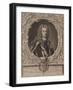 Portrait of Prince Boris Ivanovich Kurakin (1676-172), after 1717-Pieter Stevens van Gunst-Framed Giclee Print