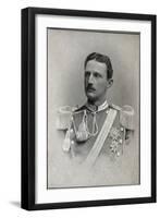 Portrait of Prince Carl of Sweden (1861-1951)-French Photographer-Framed Giclee Print