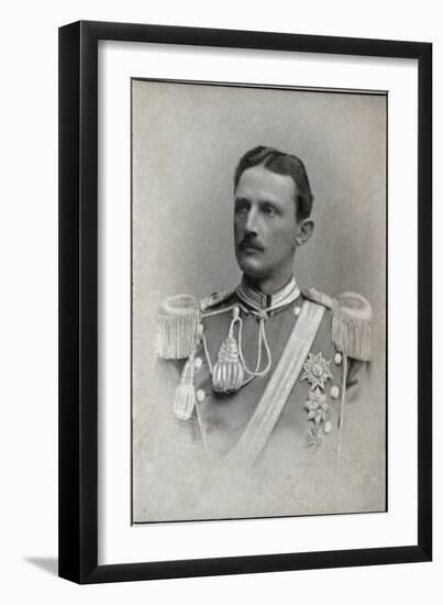 Portrait of Prince Carl of Sweden (1861-1951)-French Photographer-Framed Giclee Print