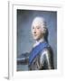 Portrait of Prince Charles Edward Stuart, Bust Length, in Profile to the Left, His Head Turned to…-Maurice Quentin de La Tour-Framed Giclee Print