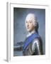 Portrait of Prince Charles Edward Stuart, Bust Length, in Profile to the Left, His Head Turned to…-Maurice Quentin de La Tour-Framed Giclee Print