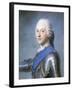 Portrait of Prince Charles Edward Stuart, Bust Length, in Profile to the Left, His Head Turned to…-Maurice Quentin de La Tour-Framed Giclee Print