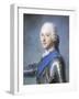 Portrait of Prince Charles Edward Stuart, Bust Length, in Profile to the Left, His Head Turned to…-Maurice Quentin de La Tour-Framed Giclee Print