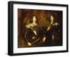 Portrait of Prince Charles Louis, Elector Palatine (1617-1680) and Prince Rupert (1619-1692)-Sir Anthony Van Dyck-Framed Giclee Print