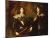 Portrait of Prince Charles Louis, Elector Palatine (1617-1680) and Prince Rupert (1619-1692)-Sir Anthony Van Dyck-Mounted Giclee Print