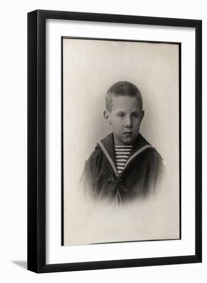 Portrait of Prince Christopher of Greece and Denmark (1888-1940)-French Photographer-Framed Giclee Print