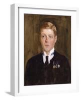 Portrait of Prince Edward, Duke of Windsor, King Edward VIII-Solomon Joseph Solomon-Framed Giclee Print