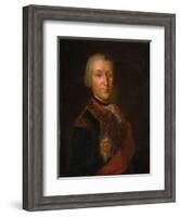 Portrait of Prince Fyodor Ivanovich Golitsyn (1700-175), 1750s-null-Framed Giclee Print