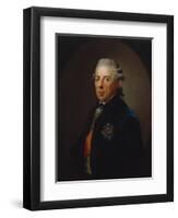 Portrait of Prince Heinrich of Prussia, after 1785-Anton Graff-Framed Giclee Print