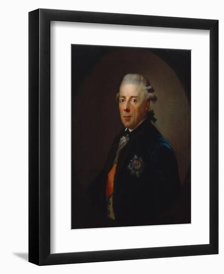 Portrait of Prince Heinrich of Prussia, after 1785-Anton Graff-Framed Giclee Print