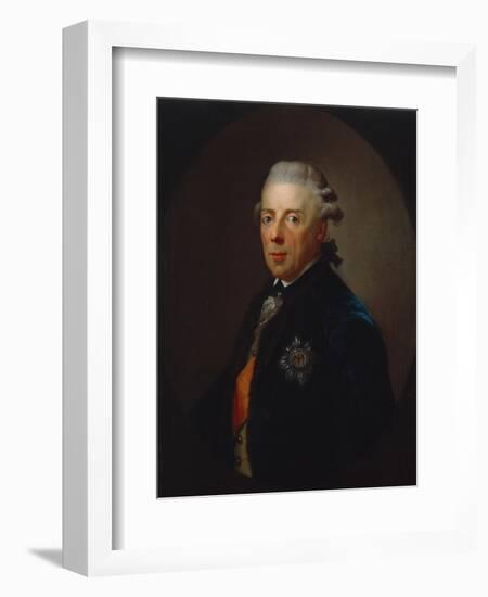 Portrait of Prince Heinrich of Prussia, after 1785-Anton Graff-Framed Giclee Print