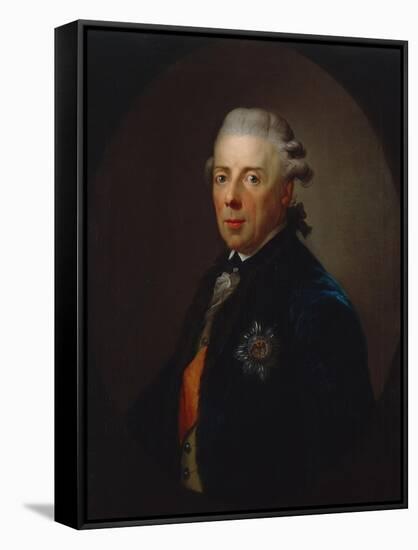 Portrait of Prince Heinrich of Prussia, after 1785-Anton Graff-Framed Stretched Canvas