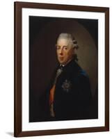 Portrait of Prince Heinrich of Prussia, after 1785-Anton Graff-Framed Giclee Print