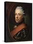 Portrait of Prince Henry of Prussia, 18th Century-Anton Graff-Stretched Canvas