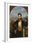 Portrait of Prince Mikhail Alexandrovich Galitzine (1804-1860), 1833-Orest Adamovich Kiprensky-Framed Premium Giclee Print