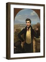 Portrait of Prince Mikhail Alexandrovich Galitzine (1804-1860), 1833-Orest Adamovich Kiprensky-Framed Giclee Print