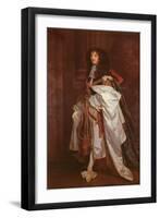 Portrait of Prince Rupert (1619-1682) in Garter Robes-Sir Peter Lely-Framed Giclee Print
