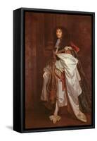 Portrait of Prince Rupert (1619-1682) in Garter Robes-Sir Peter Lely-Framed Stretched Canvas