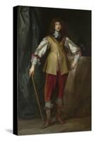 Portrait of Prince Rupert of the Rhine (1619-168), Duke of Cumberland, Ca 1637-Sir Anthony Van Dyck-Stretched Canvas