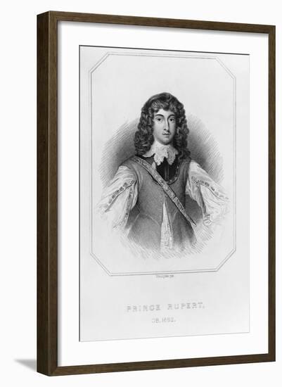 Portrait of Prince Rupert-null-Framed Giclee Print