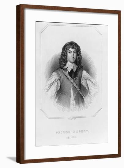 Portrait of Prince Rupert-null-Framed Giclee Print