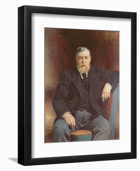 Portrait of Prince Vyacheslav Tenishev, 1896-Leon Joseph Florentin Bonnat-Framed Giclee Print