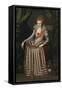Portrait of Princess Anne Catherine of Brandenburg (1575-1612), queen of Denmark and Norway-null-Framed Stretched Canvas