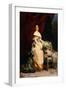 Portrait of Princess Brancaccio-Massimo, 1860-70-Edouard Louis Dubufe-Framed Giclee Print