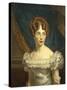 Portrait of Princess Caroline of Naples and Sicily-null-Stretched Canvas