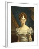 Portrait of Princess Caroline of Naples and Sicily-null-Framed Giclee Print