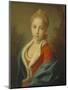 Portrait of Princess Catherine of Holstein-Beck (1750-181), 1760-1762-Pietro Antonio Rotari-Mounted Giclee Print