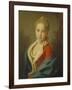 Portrait of Princess Catherine of Holstein-Beck (1750-181), 1760-1762-Pietro Antonio Rotari-Framed Giclee Print