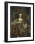 Portrait of Princess Charlotte Amalie, Daughter of Frederick IV, King of Denmark-null-Framed Art Print