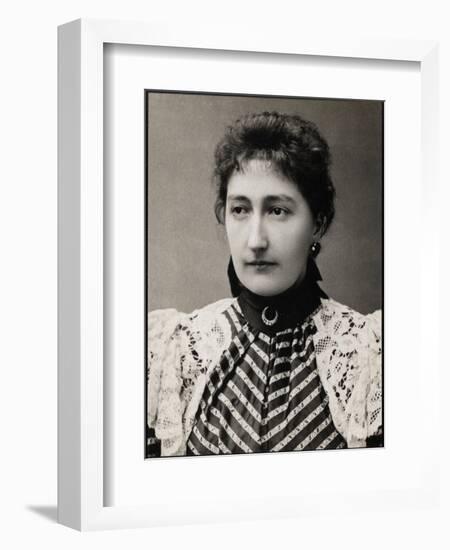 Portrait of Princess Clementine of Belgium (1872-1955)-French Photographer-Framed Giclee Print