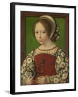 Portrait of Princess Dorothea of Denmark (1520-158), Ca 1530-Jan Gossaert-Framed Giclee Print